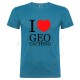 T-shirt "I love Geocaching" Criança