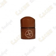 Magnetic Nano Cache "Geo" - Brown