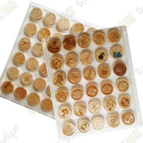 Bandeja para wood coins - 30 cajas