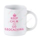 Mug Geocaching blanc - Keep Calm