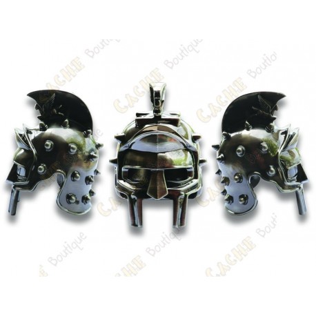 Géocoin "Casque Romain" 3D - Spiked Crest Gladiator
