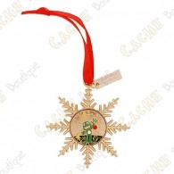 Geocoin "Signal ornament" Gold - Decoration