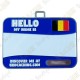 Name tag trackable - Belgium