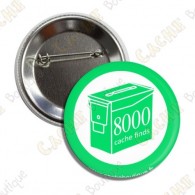 Geo Score Button - 8000 finds