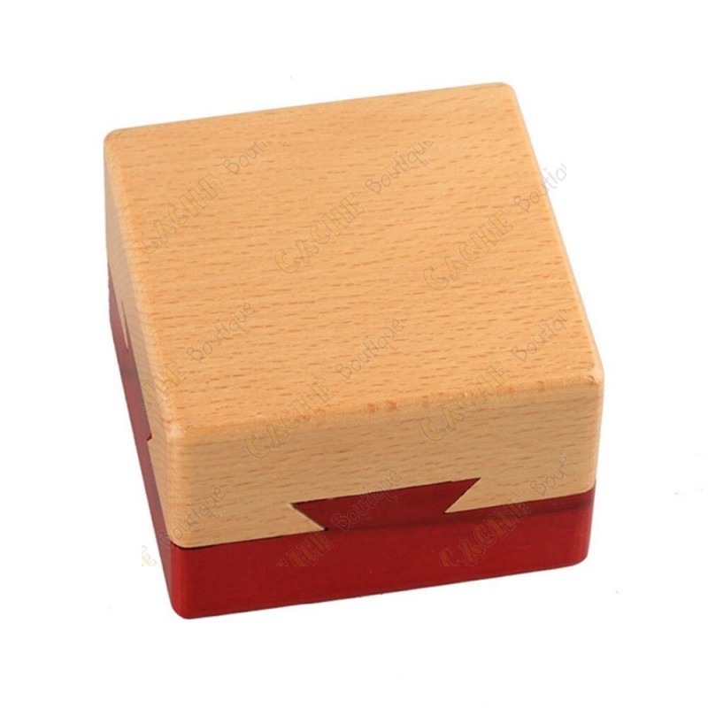 Cache madera Caja secreta cuadrada - Cache Boutique