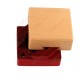 Cache madera "Caja secreta" cuadrada