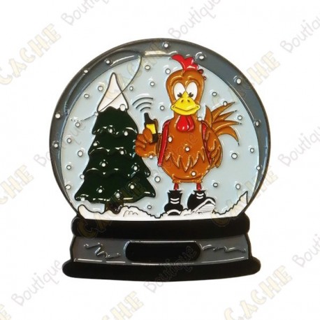 Geocoin "Snow Globe"