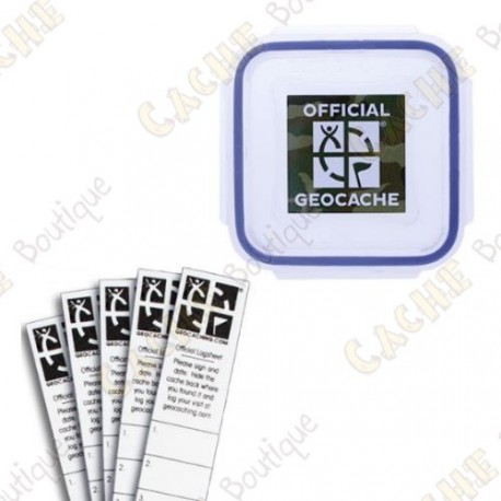thumbnail image 2 of Official Geocache Micro Cache Stickers – 1x1 Inch Decals – Geocaching Supplies (10 Pack?) 2 of 6