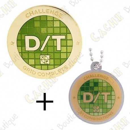 Geocoin "Challenge" - Difficulty Terrain 81 Grid