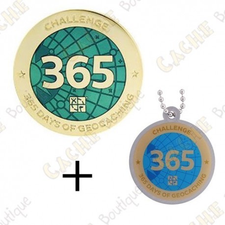 Geocoin + Traveler "Challenge" - 365 jours