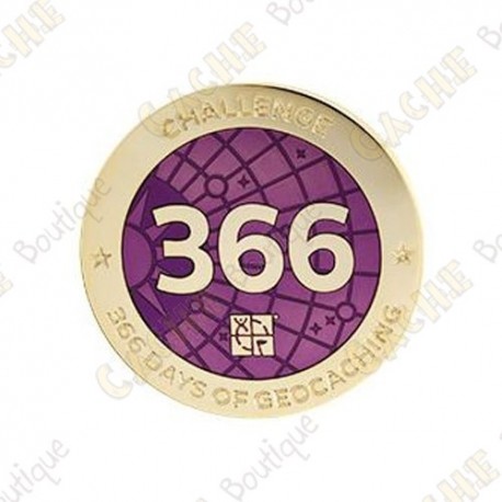 Geocoin "Challenge" - 366 jours