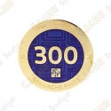 Geocoin "Milestone" - 300 Finds