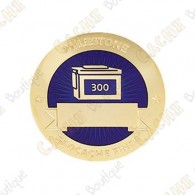 Geocoin "Milestone" - 300 Finds