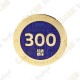 Geocoin + Travel Tag "Milestone" - 300 Finds