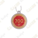 Travel tag "Milestone" - 700 Finds