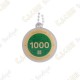 Geocoin + Traveler "Milestone" - 1000 Finds