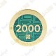 Geocoin + Traveler "Milestone" - 2000 Finds