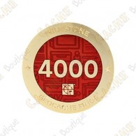 Geocoin "Milestone" - 4000 Finds