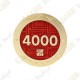Geocoin + Traveler "Milestone" - 4000 Finds