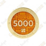 Geocoin "Milestone" - 5000 Finds