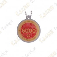 Travel tag "Milestone" - 6000 Finds