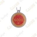 Travel tag "Milestone" - 6000 Finds