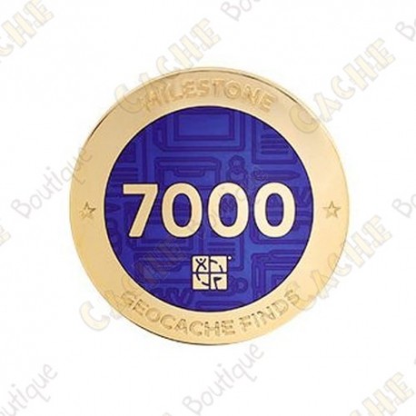 Geocoin "Milestone" - 7000 Finds