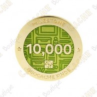 Geocoin "Milestone" - 10 000 Finds