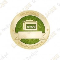 Geocoin "Milestone" - 10 000 Finds