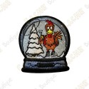 Patch "Christmas globe"