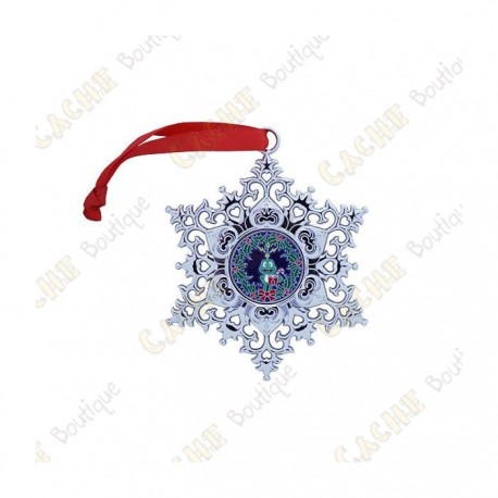 Géocoin "Snowflake Ornament" - Houx