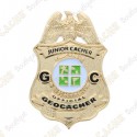 Geocoin "Official Junior Geocacher Badge"
