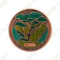 Geocoin "CITO" 2021 - Bronze - Geocoin + Tag