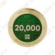 Geocoin + Travel Tag "Milestone" - 20 000 Finds