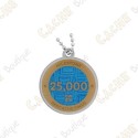 Travel tag "Milestone" - 25 000 Finds