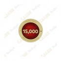 Pin's "Milestone" - 15 000 Finds