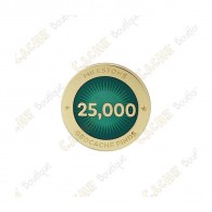 Pin's "Milestone" - 25 000 Finds
