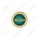 Pin's "Milestone" - 25 000 Finds