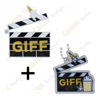 Geocoin "GIFF" 2021 + Travel Tag