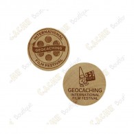 Géocoin Token en bois - GIFF 2021