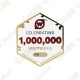 Géocoin "One Million Waymarks"