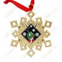 Géocoin "Snowflake ornament" - Signal the Frog®