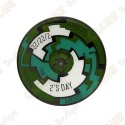 Geocoin Peonza "2'S Day"