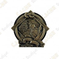 Geocoin "Pirate 2021" - Antique Bronze
