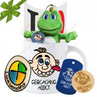 Multi-Pack "Geocaching Addict" Menino