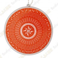 Travel tag "Puzzle Solving" XXL - Orange