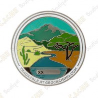 Geocoin "CITO - Repair * Restore * Improve"