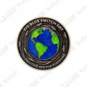 Géocoin "2023 Big Blue Switch Day"