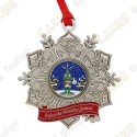 Geocoin "Snowflake ornament" - Signal the Frog® 2023