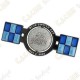 Géocoin "2025 Blue Switch Day"